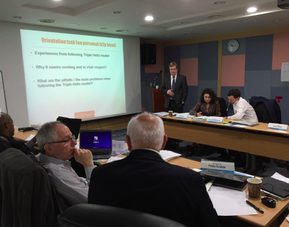 Workshop on Third Generation Science Park Concept at Innopolis Foundation, Daejeon